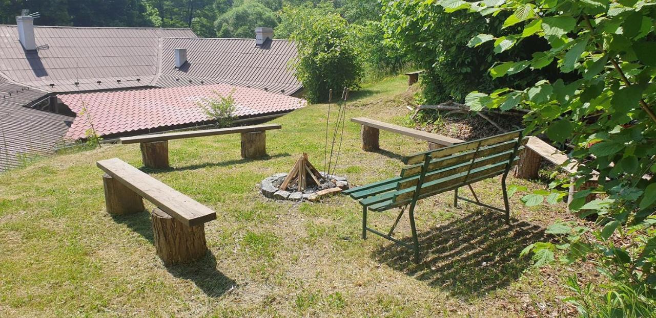 Penzion A Restaurace U Baby Subrovy Hotel Kokorin Kültér fotó